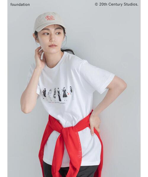 Te chichi（テチチ）の「【プラダを着た悪魔】アンドレアTシャツ（Tシャツ/カットソー・レディース・オフホワイト/アイボリー・F）」の7枚目の写真