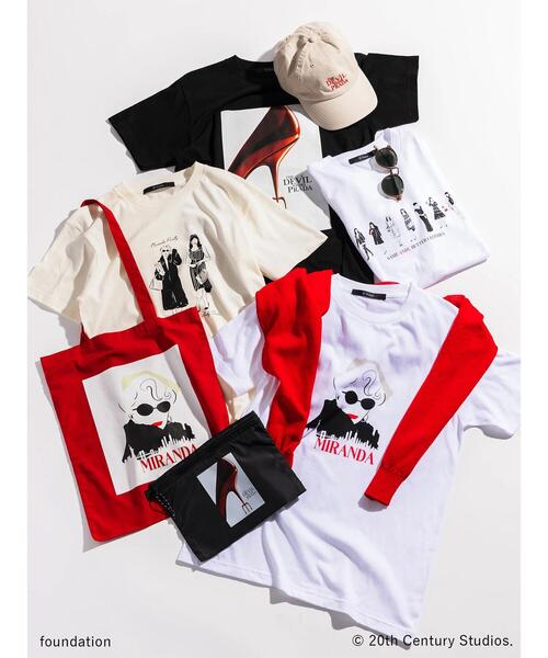 Te chichi（テチチ）の「【プラダを着た悪魔】アンドレアTシャツ（Tシャツ/カットソー・レディース・オフホワイト/アイボリー・F）」の14枚目の写真