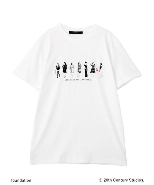 Te chichi（テチチ）の「【プラダを着た悪魔】アンドレアTシャツ（Tシャツ/カットソー・レディース・オフホワイト/アイボリー・F）」の15枚目の写真