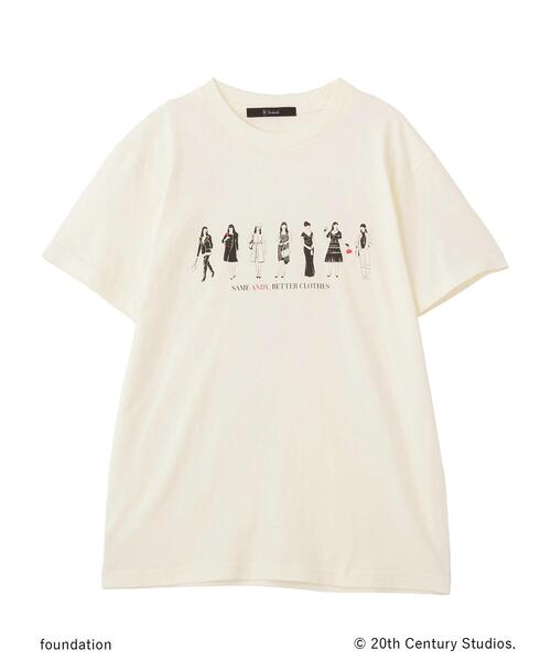 Te chichi（テチチ）の「【プラダを着た悪魔】アンドレアTシャツ（Tシャツ/カットソー・レディース・オフホワイト/アイボリー・F）」の16枚目の写真