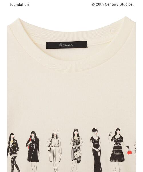 Te chichi（テチチ）の「【プラダを着た悪魔】アンドレアTシャツ（Tシャツ/カットソー・レディース・オフホワイト/アイボリー・F）」の18枚目の写真