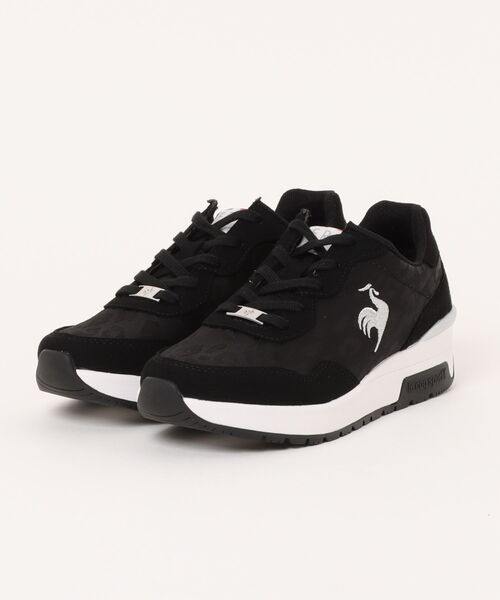 le coq sportif(ルコックスポルティフ)の「LE COQ ルコックスポルティフ LCS VANEAU LP LCS ヴァノー LP LU6FSN00LB ABC-MART限定 *BKSL(スニーカー・レディース・ブラック・24.5cm/22.5cm/23.0cm/23.5cm/24.0cm/25.0cm)」の1枚目の写真