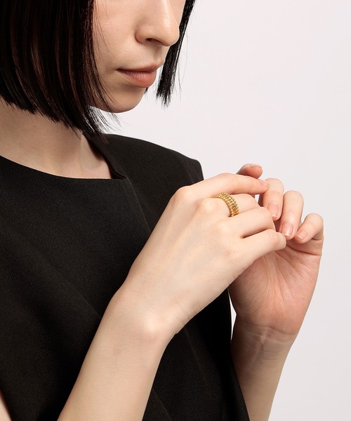 festaria bijou SOPHIA（フェスタリアビジュソフィア）の「SV925 リング（リング・レディース・シルバー×ゴールド・13号/17号）」の3枚目の写真