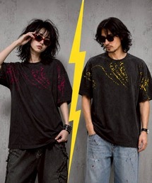 ペイント風スプラッシュTシャツ