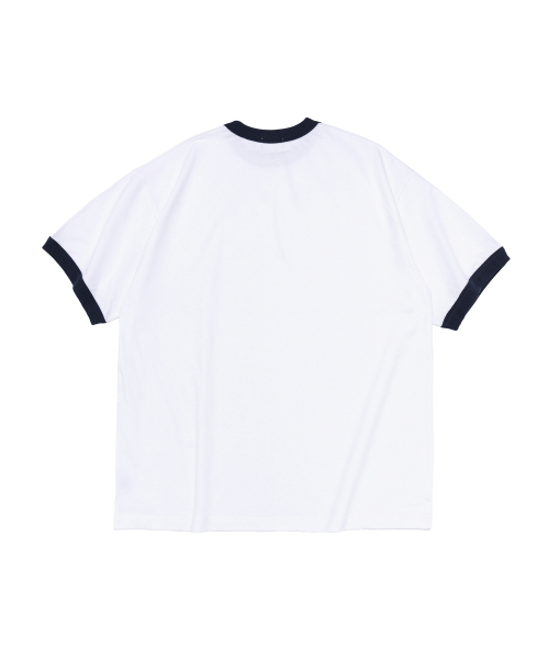 CARGOBROS(カーゴブロス)の「ウォッシュドオーバーサイズリンガーTシャツ(ホワイト)(Tシャツ/カットソー・メンズ・その他・FREE)」の7枚目の写真