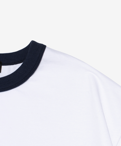 CARGOBROS(カーゴブロス)の「ウォッシュドオーバーサイズリンガーTシャツ(ホワイト)(Tシャツ/カットソー・メンズ・その他・FREE)」の8枚目の写真