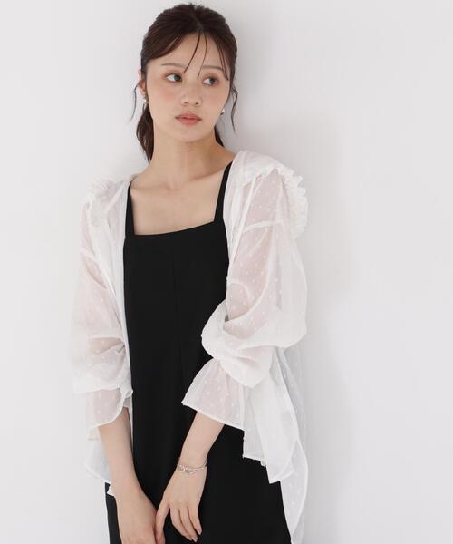 PROPORTION BODY DRESSING(プロポーションボディドレッシング)の「<a>カットジャガードフードシャツ / 1216219800(シャツ/ブラウス・レディース・ブラック/ホワイト/ブルー・FREE)」の11枚目の写真