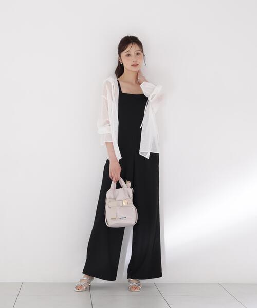 PROPORTION BODY DRESSING(プロポーションボディドレッシング)の「<a>カットジャガードフードシャツ / 1216219800(シャツ/ブラウス・レディース・ブラック/ホワイト/ブルー・FREE)」の14枚目の写真