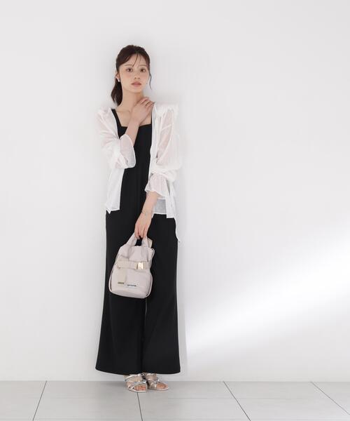 PROPORTION BODY DRESSING(プロポーションボディドレッシング)の「<a>カットジャガードフードシャツ / 1216219800(シャツ/ブラウス・レディース・ブラック/ホワイト/ブルー・FREE)」の17枚目の写真