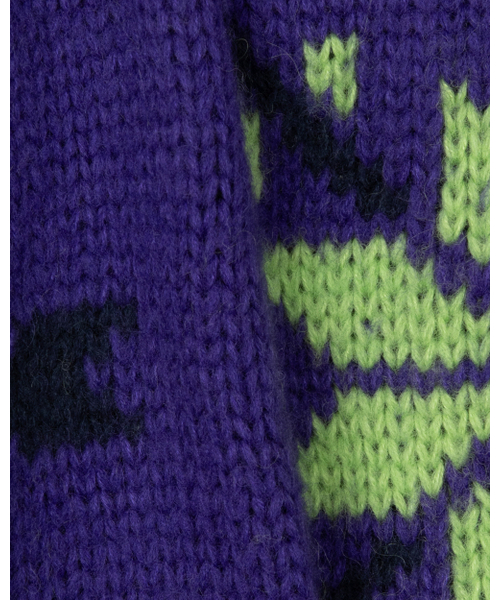 THEENDQUESTION（ジエンドクエスチョン）の「Snow jacquard knit top / PURPLE（ニット/セーター・レディース・その他・1/2）」の5枚目の写真