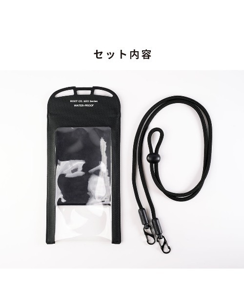 ROOT CO.(ルート)の「ROOT CO. H2O WaterProof Shell. IPX8 for SmartPhone(ブラック)(スマホケース/カバー・メンズ・ブラック・FREE)」の13枚目の写真