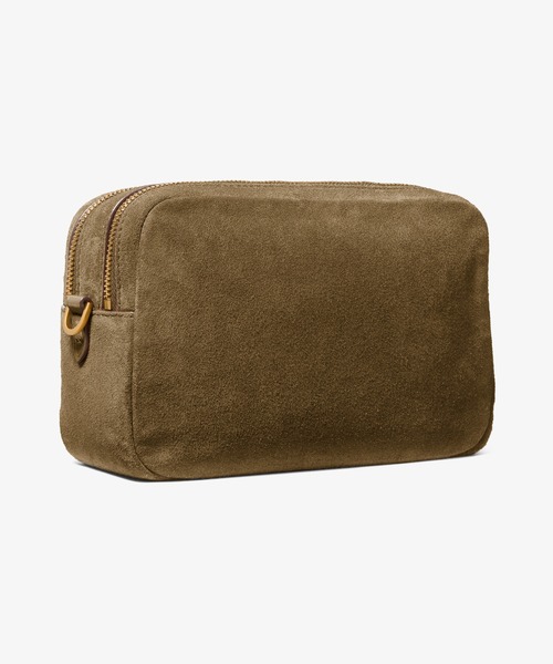 MICHAEL KORS(マイケルコース)の「BRYANT ウーヴン スエード カメラ クロスボディ ミディアム(ショルダーバッグ・レディース・グリーン系・FREE)」の4枚目の写真