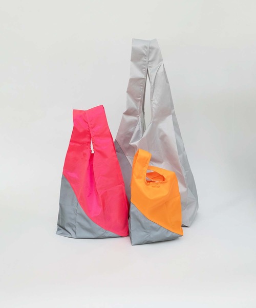 TIMELESS COMFORT(タイムレスコンフォート)の「REFLECT SHOPPING BAG Lサイズ(エコバッグ/サブバッグ・レディース・ピンク/オレンジ/イエロー・ONE SIZE)」の15枚目の写真