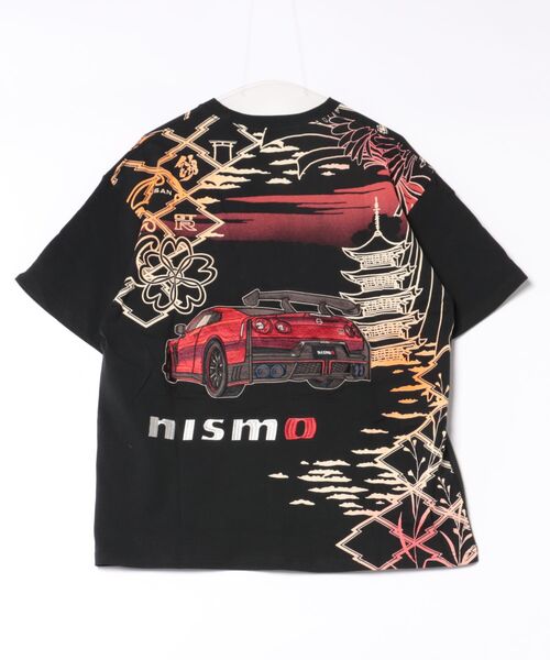 PANDIESTA(パンディエスタ)の「NISSAN×錦 NISMO GTR35 塔と紋様Tシャツ(M2)(Tシャツ/カットソー・メンズ・ホワイト/ブラック・L/XL/XXL/M)」の3枚目の写真