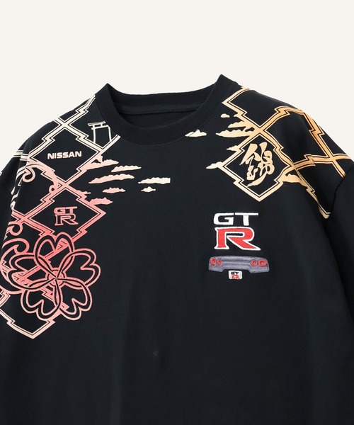 PANDIESTA(パンディエスタ)の「NISSAN×錦 NISMO GTR35 塔と紋様Tシャツ(M2)(Tシャツ/カットソー・メンズ・ホワイト/ブラック・L/XL/XXL/M)」の19枚目の写真