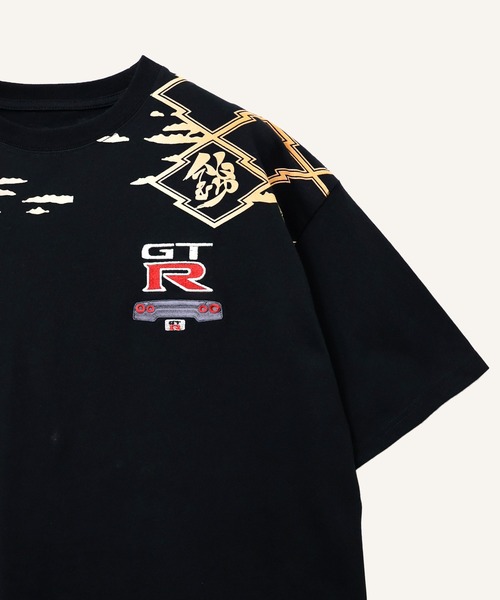 PANDIESTA(パンディエスタ)の「NISSAN×錦 NISMO GTR35 塔と紋様Tシャツ(M2)(Tシャツ/カットソー・メンズ・ホワイト/ブラック・L/XL/XXL/M)」の17枚目の写真