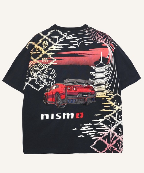 PANDIESTA(パンディエスタ)の「NISSAN×錦 NISMO GTR35 塔と紋様Tシャツ(M2)(Tシャツ/カットソー・メンズ・ホワイト/ブラック・L/XL/XXL/M)」の16枚目の写真