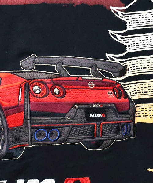 PANDIESTA(パンディエスタ)の「NISSAN×錦 NISMO GTR35 塔と紋様Tシャツ(M2)(Tシャツ/カットソー・メンズ・ホワイト/ブラック・L/XL/XXL/M)」の14枚目の写真