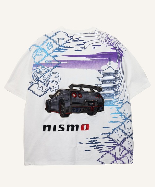 PANDIESTA(パンディエスタ)の「NISSAN×錦 NISMO GTR35 塔と紋様Tシャツ(M2)(Tシャツ/カットソー・メンズ・ホワイト/ブラック・L/XL/XXL/M)」の7枚目の写真