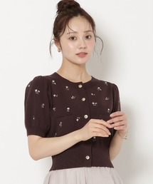 WILLSELECTION（ウィルセレクション）の「【8/7(fri)発売】モチーフ刺繍カーディガン（カーディガン/ボレロ）」