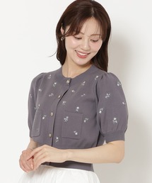 WILLSELECTION（ウィルセレクション）の「【8/7(fri)発売】モチーフ刺繍カーディガン（カーディガン/ボレロ）」