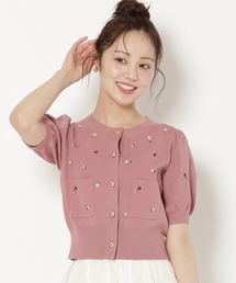 WILLSELECTION（ウィルセレクション）の「【8/7(fri)発売】モチーフ刺繍カーディガン（カーディガン/ボレロ）」