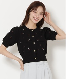 WILLSELECTION（ウィルセレクション）の「【8/7(fri)発売】モチーフ刺繍カーディガン（カーディガン/ボレロ）」