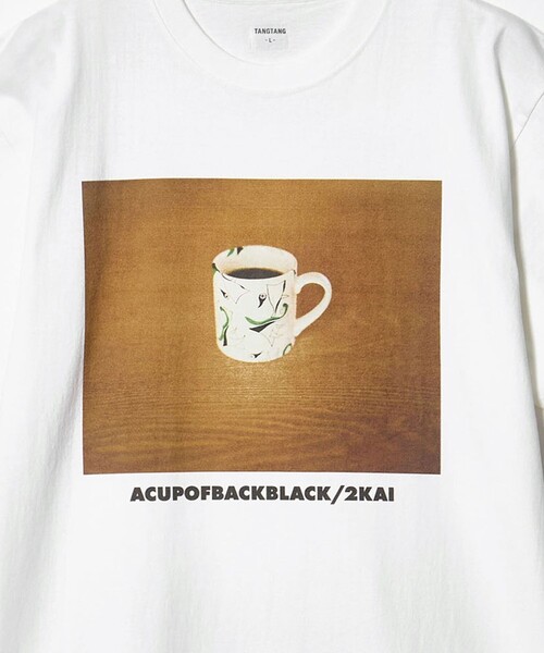 TANGTANG(タンタン)の「<TANGTANG>GASATARO2 ACUPOFBACK Tシャツ(Tシャツ/カットソー・メンズ・ホワイト・XL/M/S/L)」の5枚目の写真