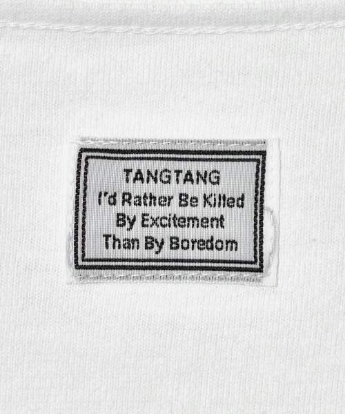 TANGTANG(タンタン)の「<TANGTANG>GASATARO2 ACUPOFBACK Tシャツ(Tシャツ/カットソー・メンズ・ホワイト・XL/M/S/L)」の8枚目の写真