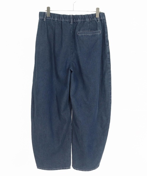 CAMBIO(カンビオ)の「mp15334- Two Tuck Wide Denim Pants ワイドデニムパンツ(AI-262-06)(デニムパンツ・メンズ・ブラック/ネイビー・M/L)」の11枚目の写真