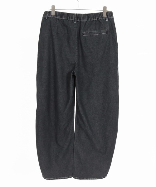 CAMBIO(カンビオ)の「mp15334- Two Tuck Wide Denim Pants ワイドデニムパンツ(AI-262-06)(デニムパンツ・メンズ・ブラック/ネイビー・M/L)」の13枚目の写真