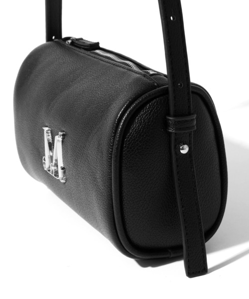 MUCENT(ムセント)の「【MUCENT/ムセント】ARA METAL LOGO MINI SHOULDER BAG UNISEX/アラ メタルロゴ ミニショルダーバッグ ユニセックス(ショルダーバッグ・レディース・ブラック・FREE)」の10枚目の写真