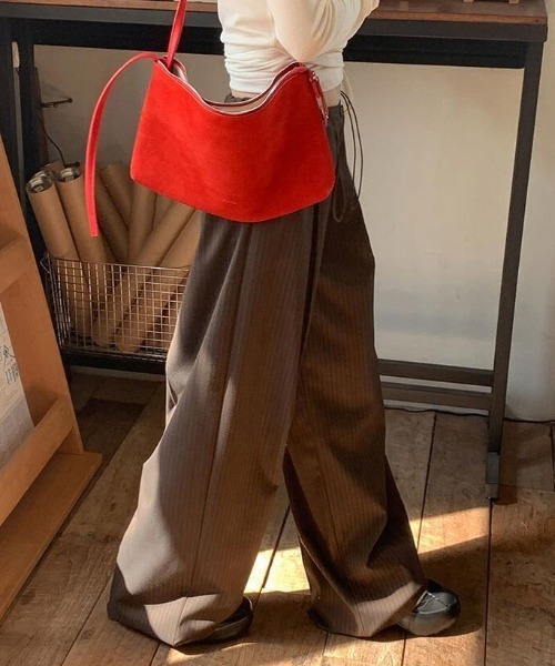 semplice（センプリチェ）の「パンツ【韓国ファッション】（その他パンツ・レディース・ネイビー/ブラウン/グレー・F）」の12枚目の写真
