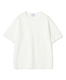スラブ天竺袖刺繍Tシャツ