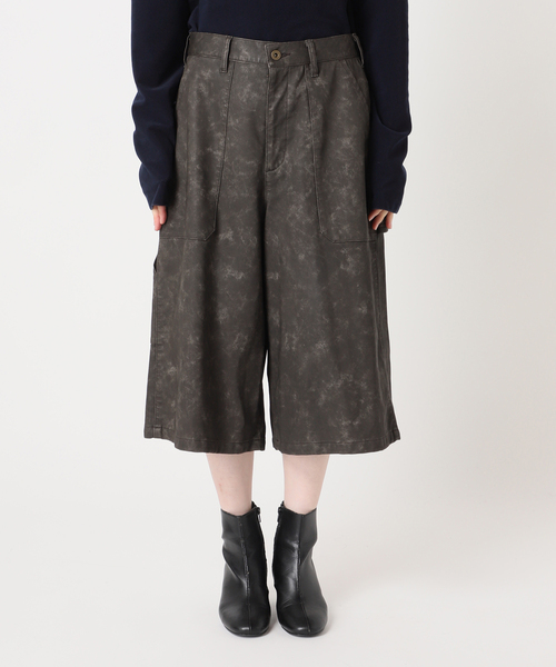 CITYSHOP(シティーショップ)の「FAUX LEATHER HALF パンツ(その他パンツ・レディース・ブラウン/キャメル・38/36)」の8枚目の写真