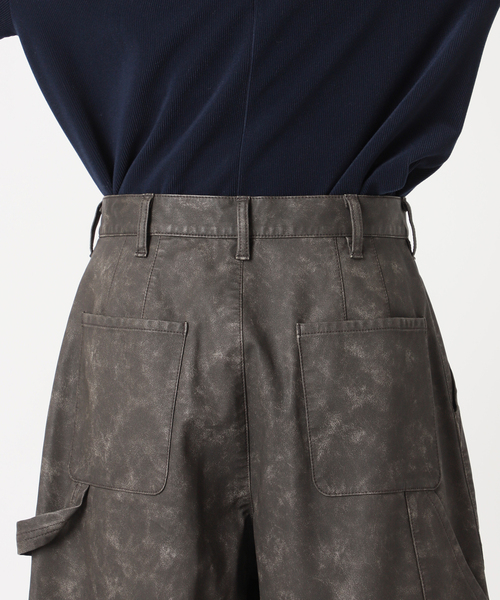 CITYSHOP(シティーショップ)の「FAUX LEATHER HALF パンツ(その他パンツ・レディース・ブラウン/キャメル・38/36)」の12枚目の写真