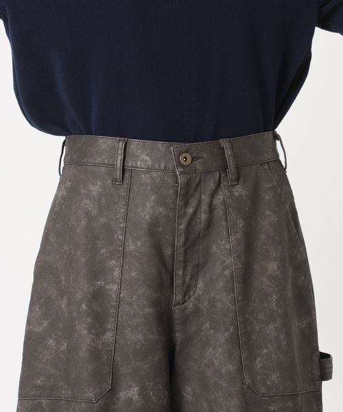 CITYSHOP(シティーショップ)の「FAUX LEATHER HALF パンツ(その他パンツ・レディース・ブラウン/キャメル・38/36)」の13枚目の写真