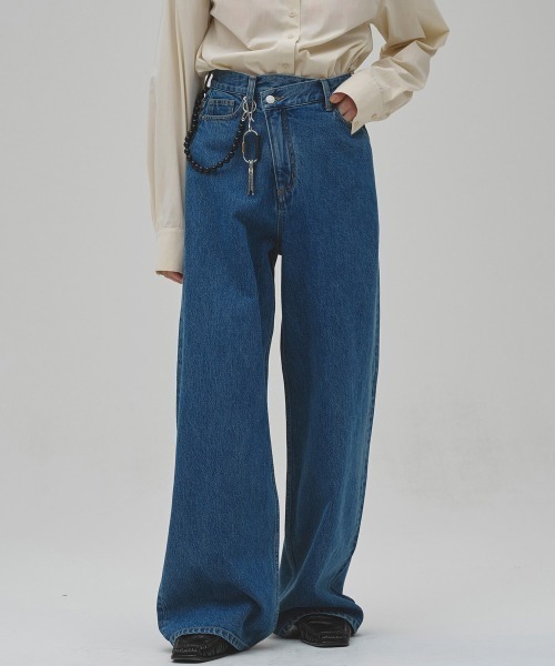 TODAYFUL(トゥデイフル)の「Henry's Denim(デニムパンツ・レディース・ブルー・23inch/24inch/25inch/26inch)」の1枚目の写真