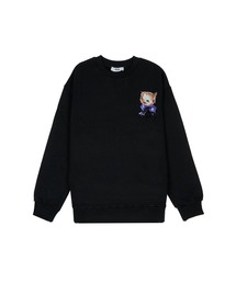 MSGM KIDS（エムエスジーエムキッズ）の「MSGM CUTE KITTY ビーズロゴ スウェットシャツ（スウェット）」