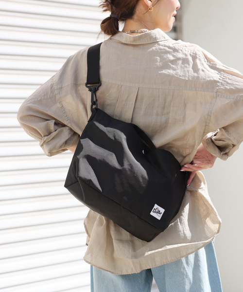 JOURNAL STANDARD relume(ジャーナルスタンダード レリューム)の「《WEB限定追加3》【Drifter/ドリフター】CARRY ALL BAG:ショルダーバッグ(ショルダーバッグ・レディース・ブラック・FREE)」の4枚目の写真