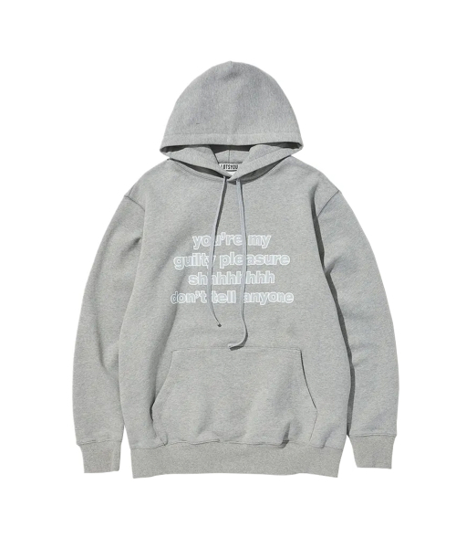 LOTSYOU(ロッツユー)の「LOTSYOU_Dont tell anyone Hoodie Gray(Tシャツ/カットソー・レディース・その他・OS)」の6枚目の写真