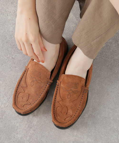 TanC TOKYO/タンクトウキョウ COWBOY SUEDE LOAFER ローファー