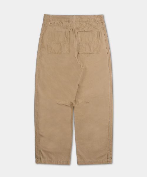 EXCONTAINER(エックスコンテナ)の「ブラッシュドコットンカーブドチノパンツ (BEIGE)(その他パンツ・メンズ・その他・SMALL/MEDIUM/LARGE/X-LARGE)」の3枚目の写真