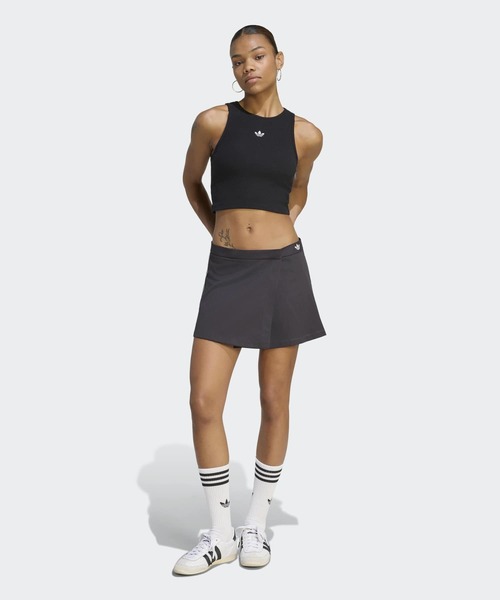 adidas(アディダス)の「プリーツスカート / アディダスオリジナルス adidas Originals(スカート・レディース・ブラック・XX-LARGE/3XL/LARGE/MEDIUM/SMALL/X-LARGE/X-SMALL)」の5枚目の写真