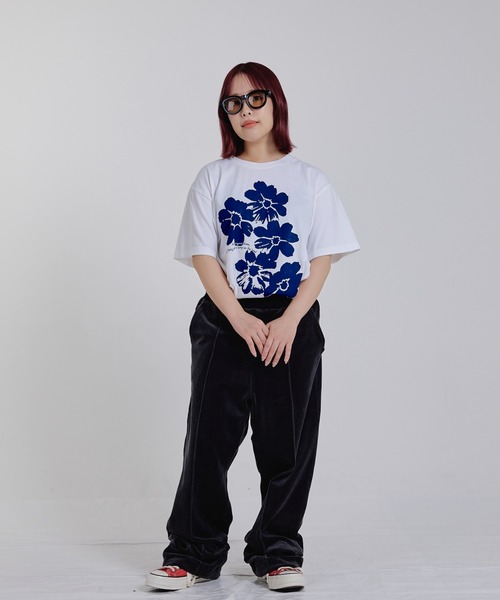 EFFECTEN(エフェクテン)の「【EFFECTEN】Violet Tee(Tシャツ/カットソー・メンズ・ホワイト/ネイビー/ミント・X-LARGE/LARGE/MEDIUM)」の1枚目の写真