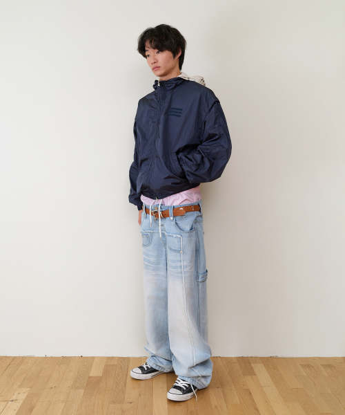 THEVINYLHOUSE（ザバイニルハウス）の「TRUNK LAYERED LOOSE PANTS LIGHT BLUE（デニムパンツ・メンズ・その他・MEDIUM/LARGE/SMALL）」の5枚目の写真