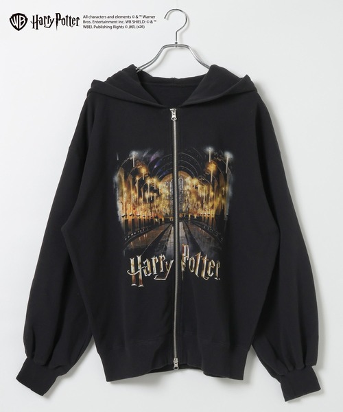 PAGEBOY(ページボーイ)の「【Harry Potter(ハリー・ポッター)】『ハリー・ポッターと賢者の石』フォトWZIPパーカー(パーカー・レディース・ブラック/チャコールグレー・FREE)」の22枚目の写真
