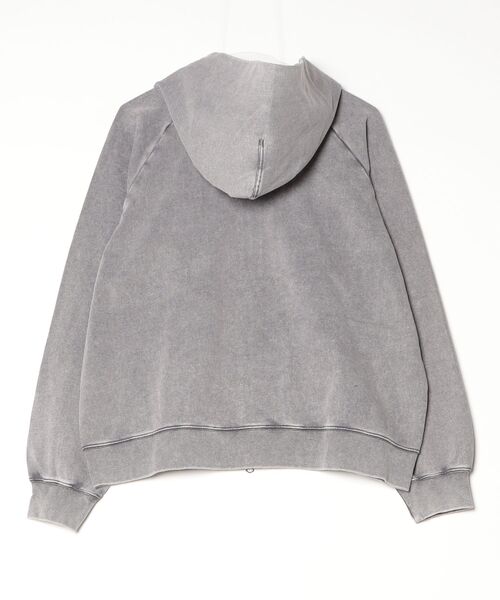 68&brothers(シックスティエイトアンドブラザーズ)の「68&BROTHERS / EMB ZIP-UP HOODIE(パーカー・メンズ・グレー/ブラック・LARGE/MEDIUM)」の3枚目の写真