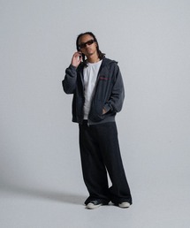 68&BROTHERS / EMB ZIP-UP HOODIE