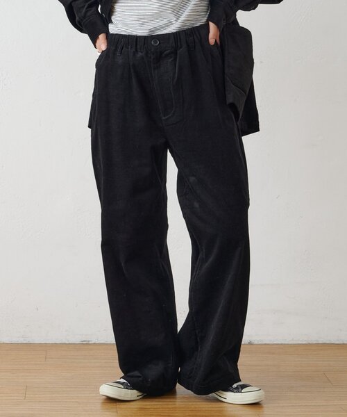 GEVACO(ゲバコ)の「【GEVACO】コーデュロイワークパンツ(その他パンツ・メンズ・ブラウン/ブラック・MEDIUM/LARGE)」の1枚目の写真